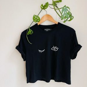French Connection Wink Crop Top